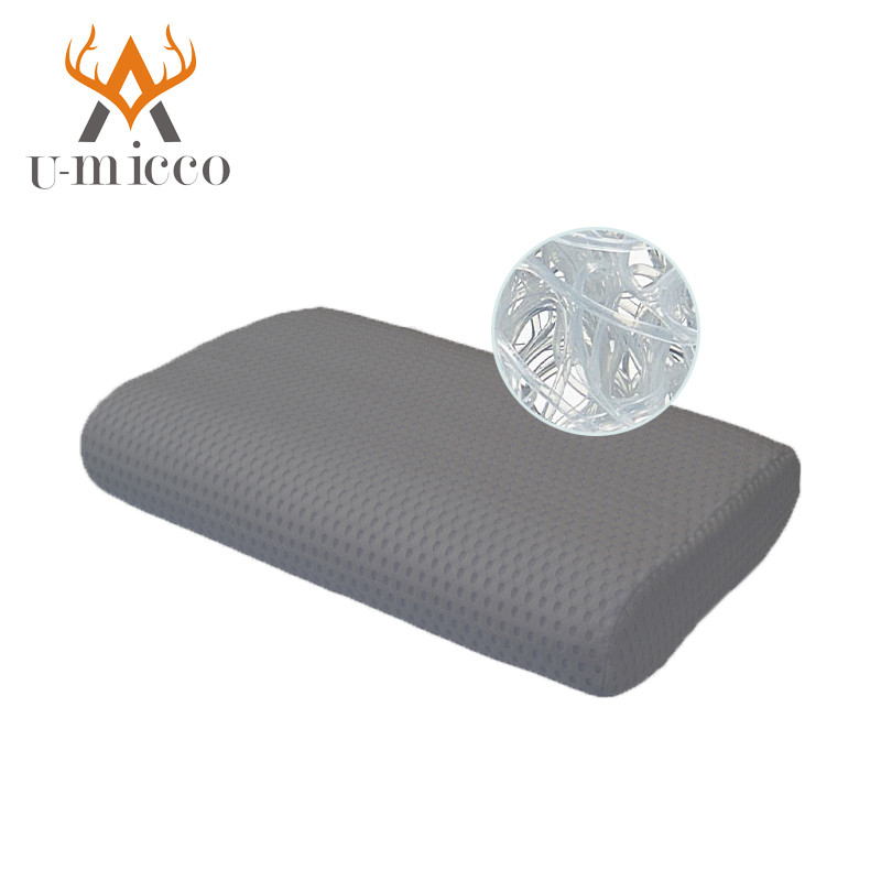 Odor Resistant Polymer Pillow with Hypoallergenic Polyester/Cotton Cover